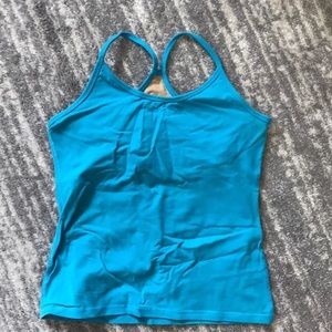 Lululemon turquoise tank 10